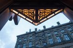 Uitzicht op het Paleis op de Dam.
<br/>
Marcel Westhoff, juli 2016